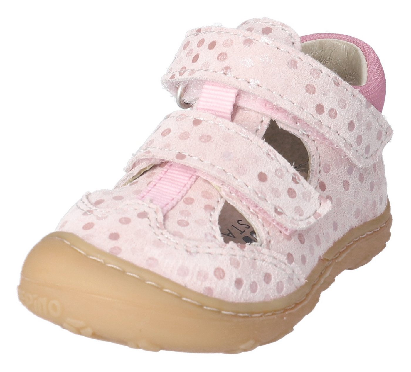 PEPINO by RICOSTA Ebi WMS: mittel Lauflernschuh Klettschuh, Lederinnensohle, Größenschablone zum Download