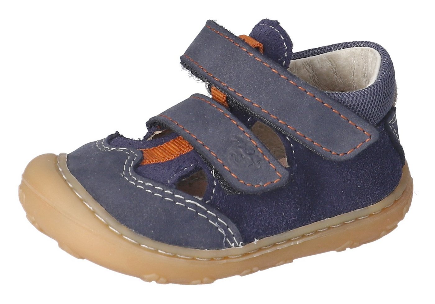 PEPINO by RICOSTA Ebi WMS: weit Lauflernschuh Klettschuh, Babyschuh, Lederinnensohle, Größenschablone zum Download