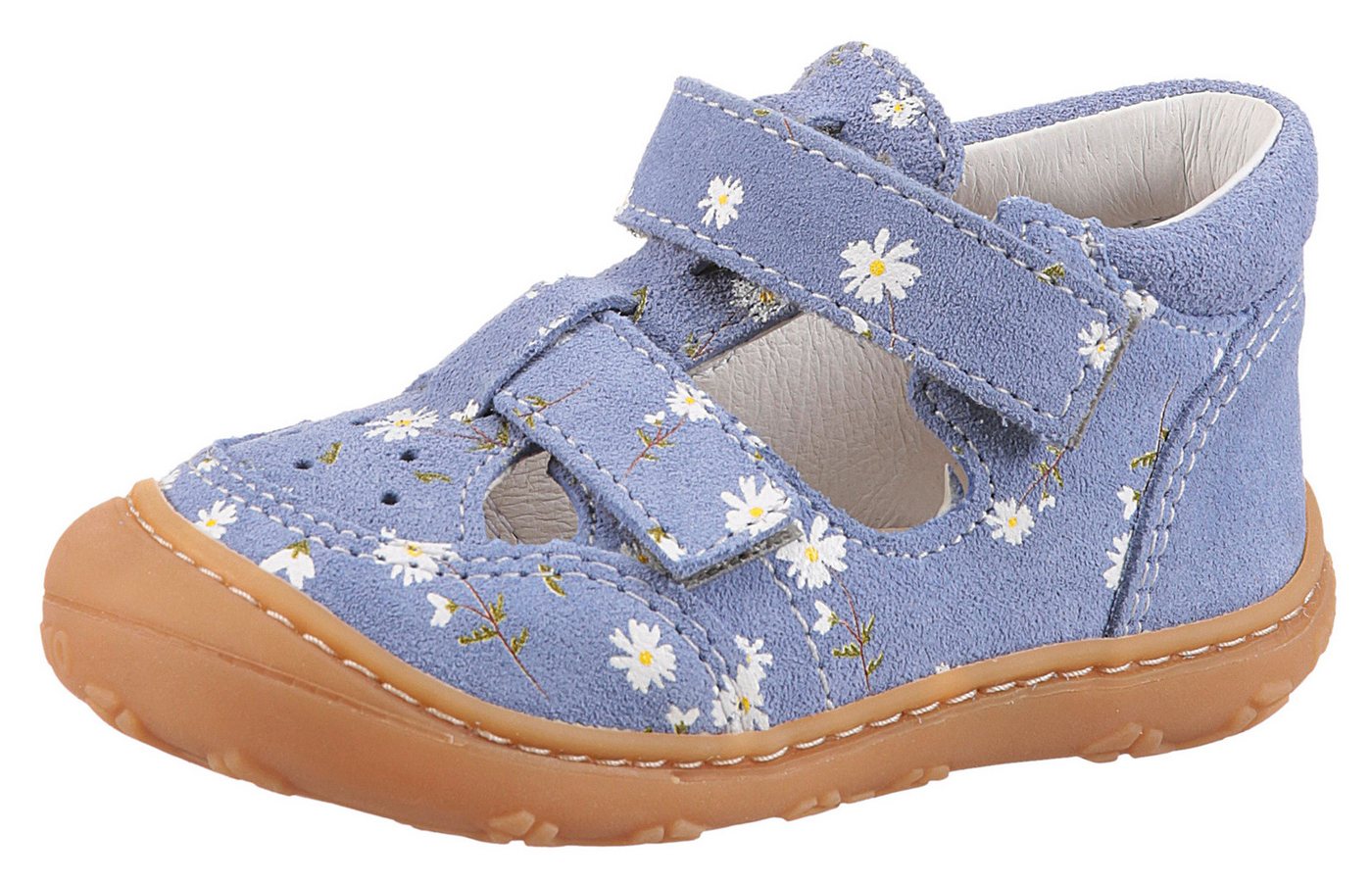 PEPINO by RICOSTA Eni WMS: mittel Lauflernschuh, Sommerschuh, Print, WMS-System, Leder, Größenschablone zum Download