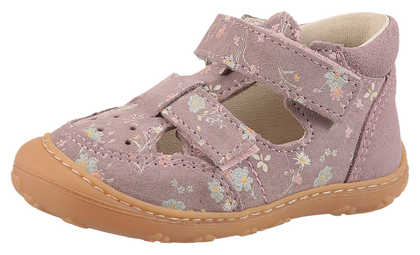 PEPINO by RICOSTA Eni WMS: mittel Lauflernschuh, Sommerschuh, Print, WMS-System, Leder, Größenschablone zum Download