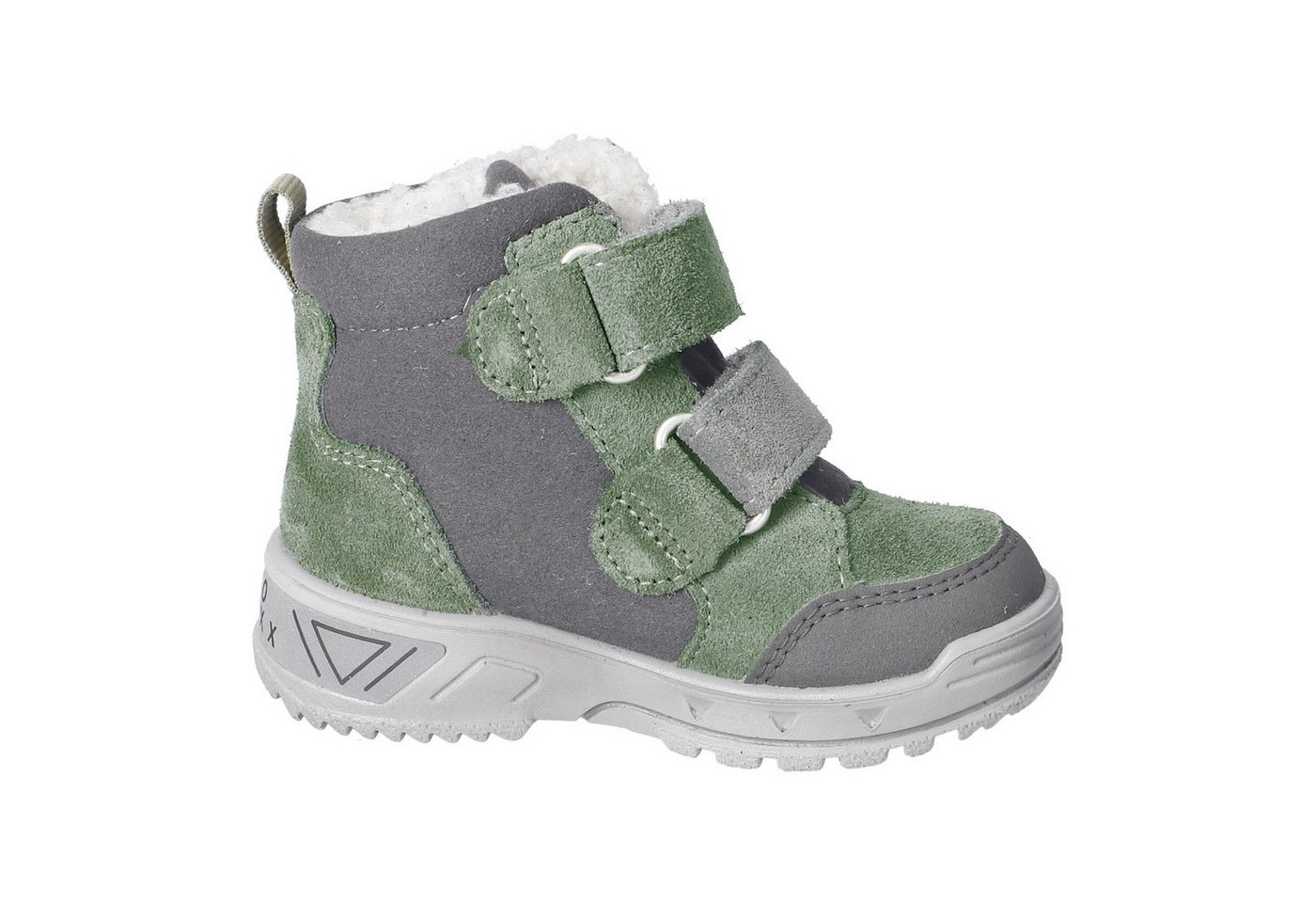 PEPINO by RICOSTA Janne 50 WMS: weit Lauflernschuh Klettstiefel, Winterboots mit Sympatex, Größenschablone zum Download