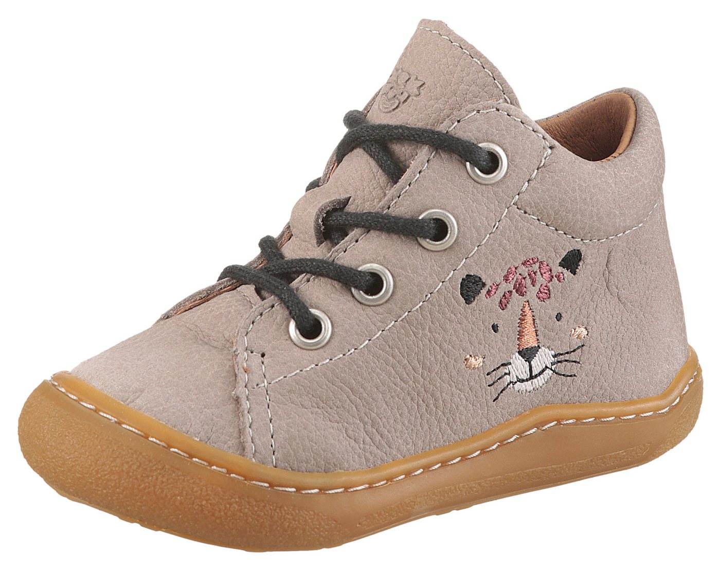 PEPINO by RICOSTA Kally Lauflernschuh Babyschuh, Pre Walker mit Stickerei, Größenschablone zum Download