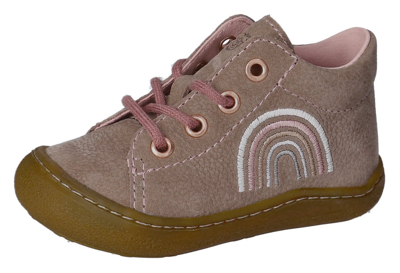 PEPINO by RICOSTA Kally Lauflernschuh Babyschuh, Pre Walker mit Stickerei, Größenschablone zum Download