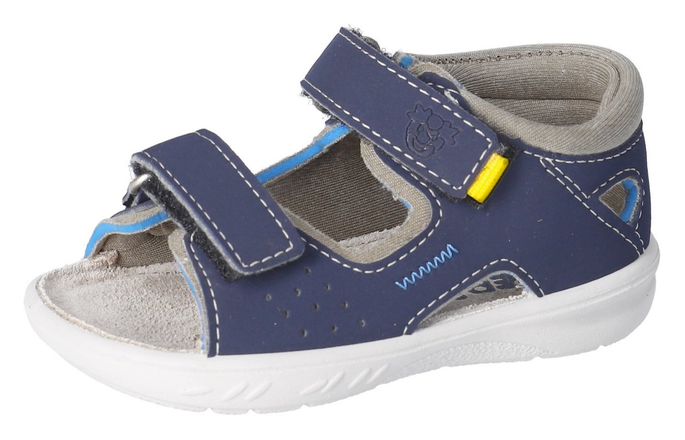 PEPINO by RICOSTA Mantu WMS: mittel Lauflernschuh, Sandale mit Klett, WMS-System, Leder, Größenschablone zum Download