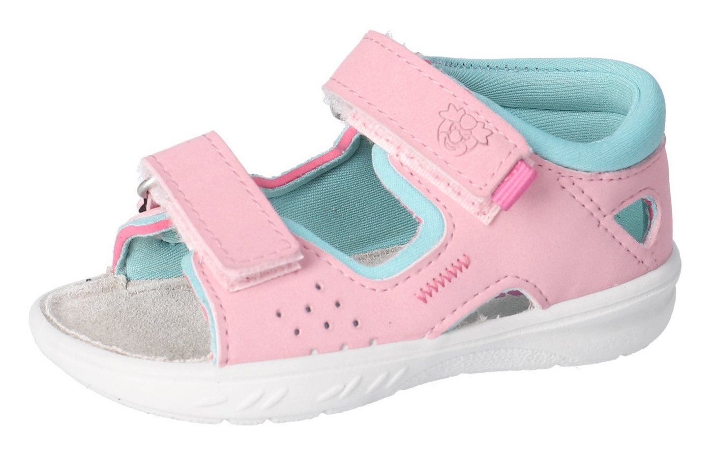 PEPINO by RICOSTA Mantu WMS: mittel Lauflernschuh, Sandale mit Klett, WMS-System, Leder, Größenschablone zum Download