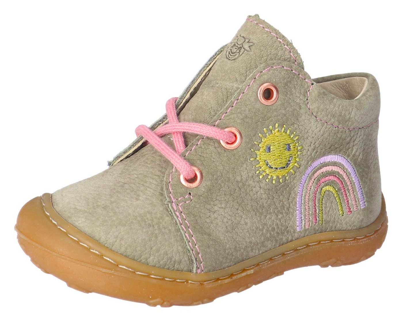 PEPINO by RICOSTA MECKI WMS: mittel Lauflernschuh, Schnürschuh mit Lederinnenausstattung, Größenschablone zum Download