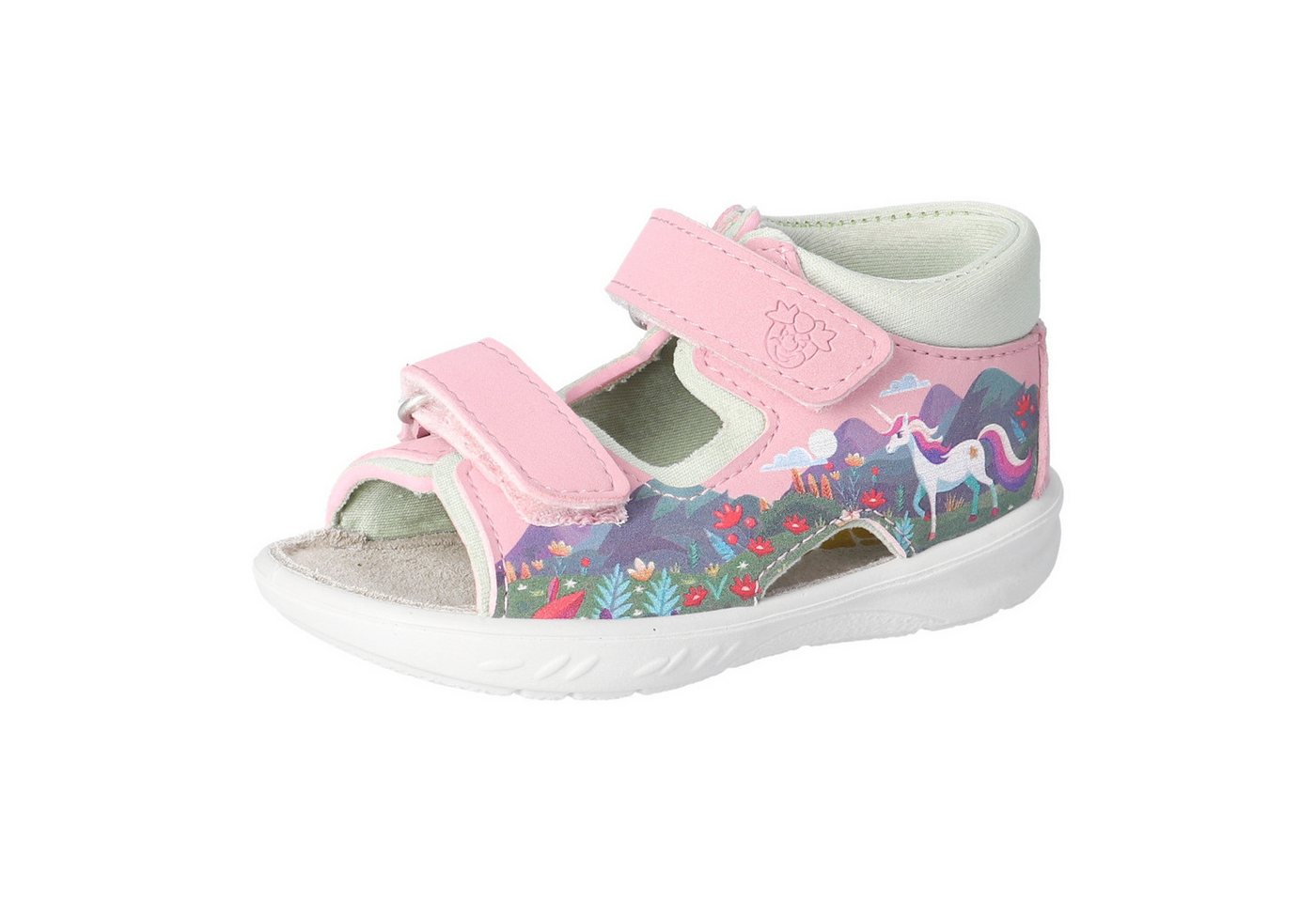 PEPINO by RICOSTA Tilo WMS: mittel Lauflernschuh Babyschuh mit Motiv, Größenschablone zum Download (rosa)