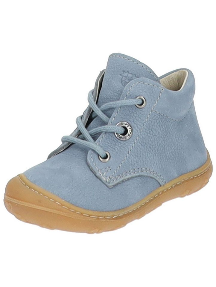 Pepino Halbschuhe Leder Schnürschuh (blau)