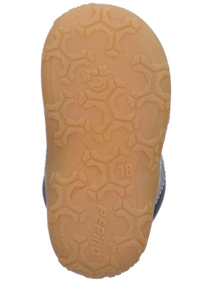 Pepino Halbschuhe Leder Schnürschuh (blau)