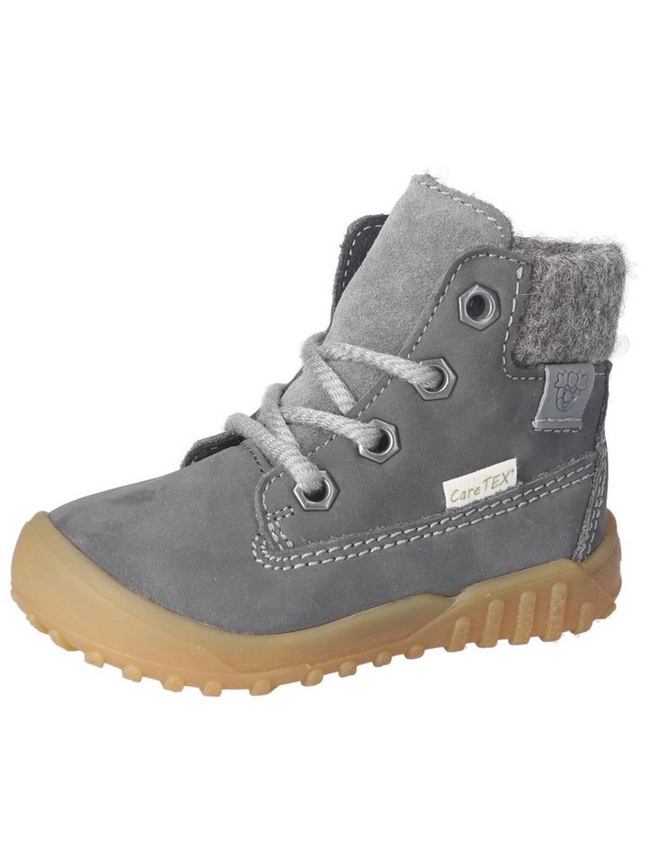 Pepino Stiefelette Leder Schnürstiefelette (grau)