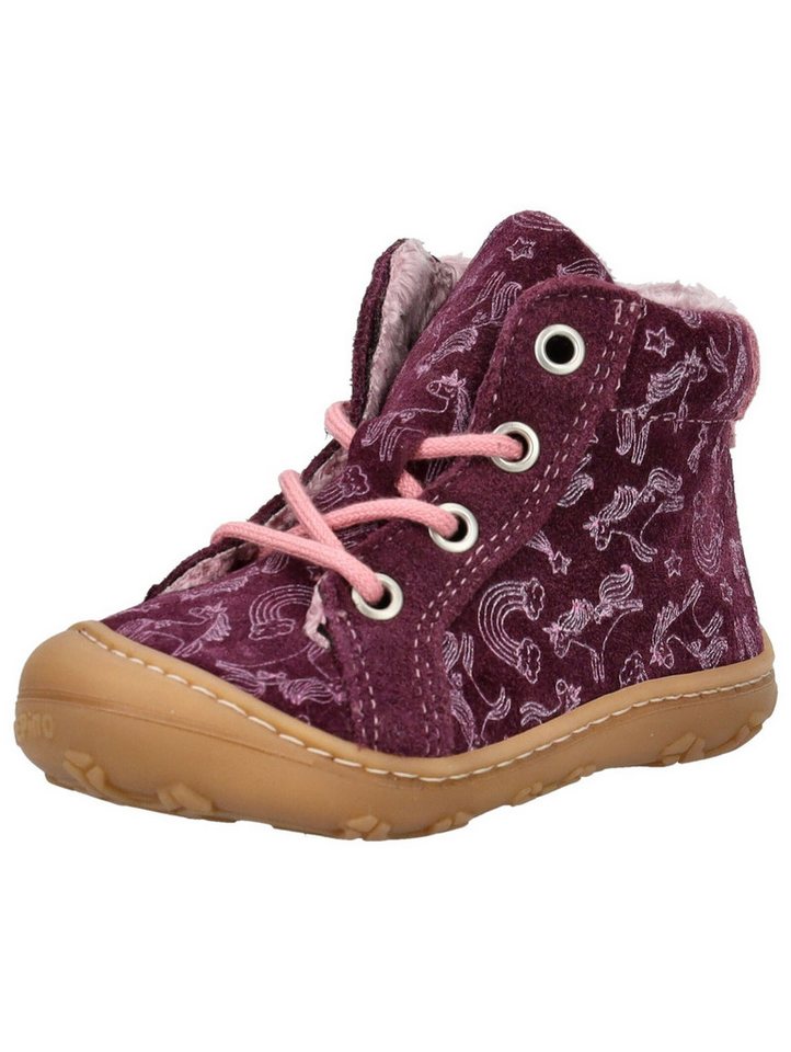 Pepino Stiefelette Veloursleder . Schnürstiefelette