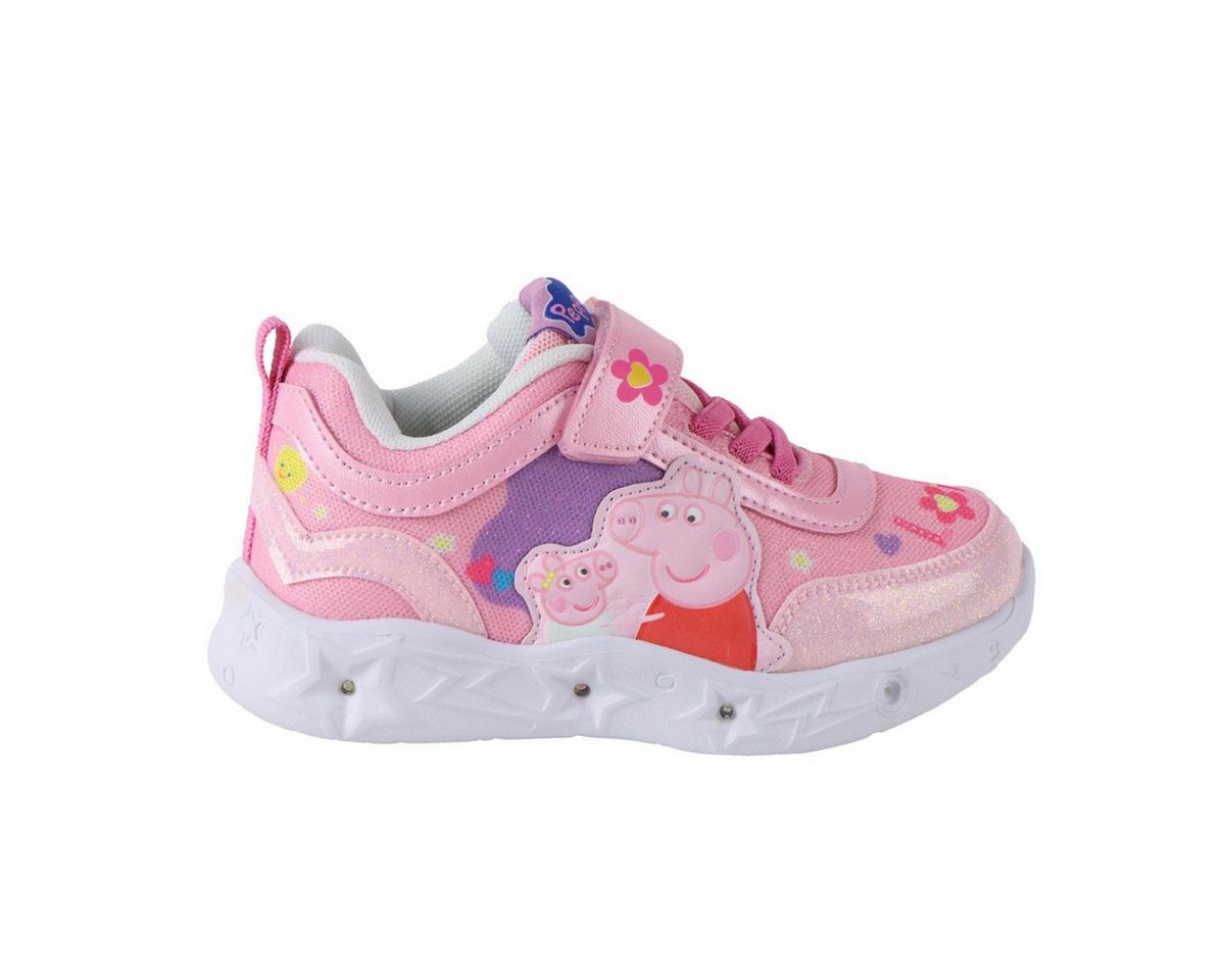 Peppa Pig Kinder Sportschuhe mit Lichteffekt leichte Freizeitschuhe Sneaker