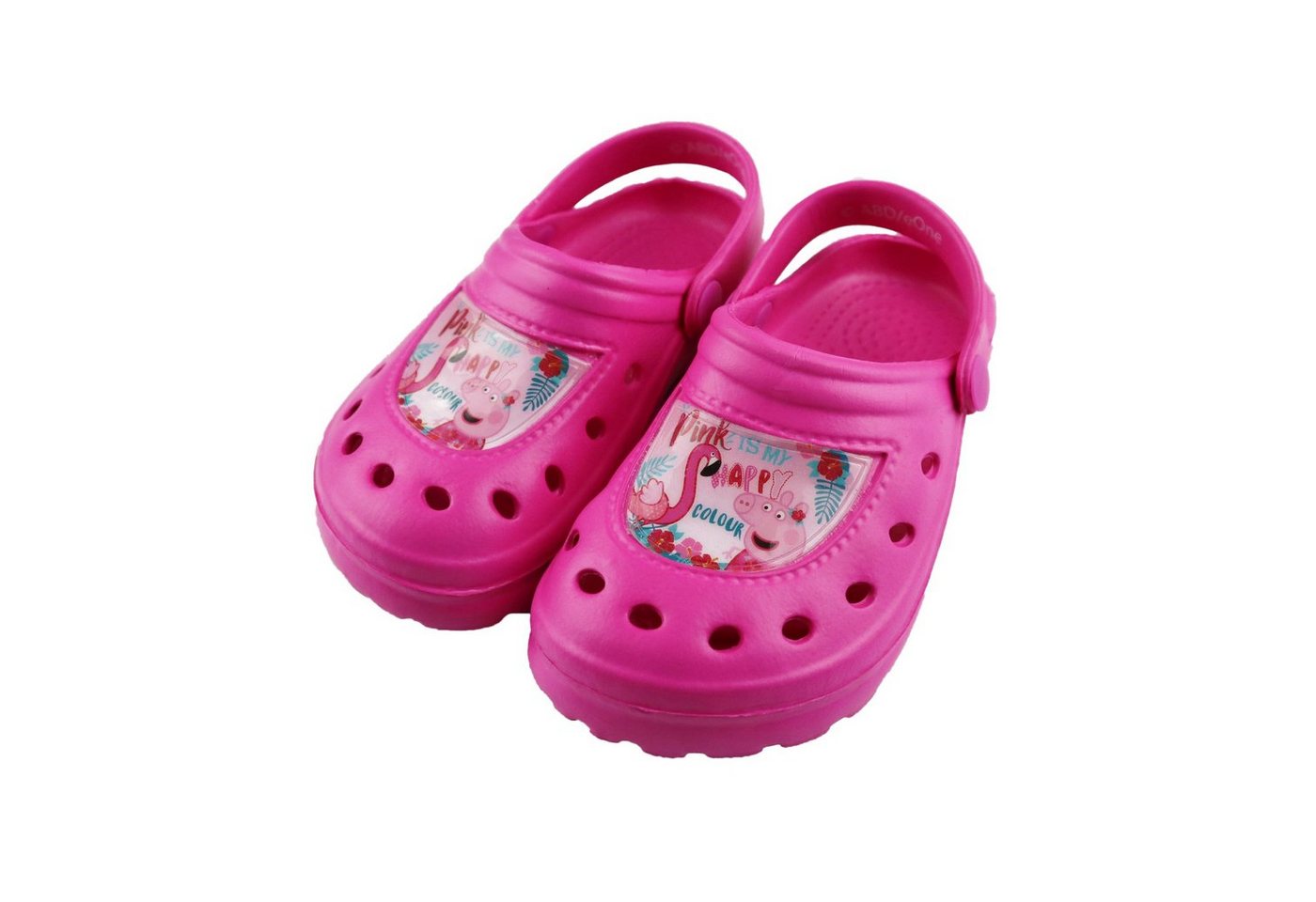 Peppa Pig Peppa Wutz Kinder Mädchen Clogs Badeschuhe Clog Gr. 24 bis 31, Pink