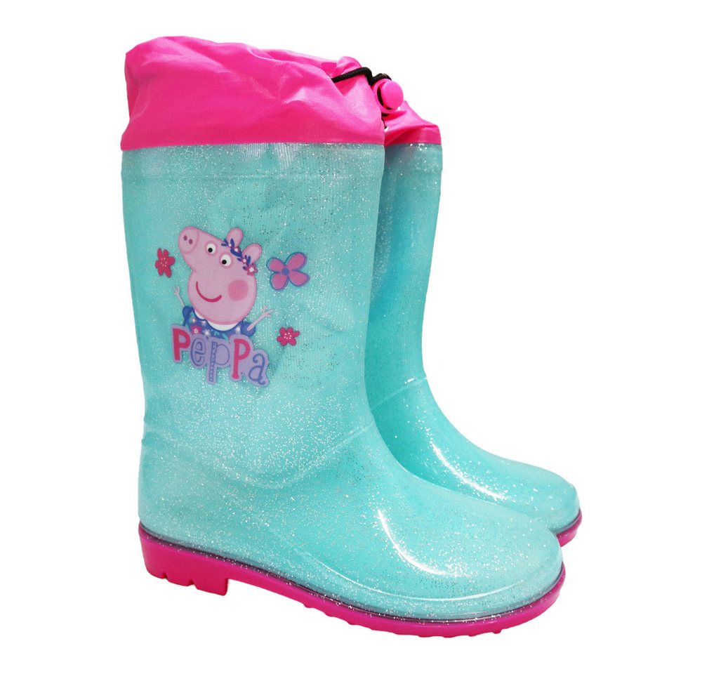 Peppa Pig Peppa Wutz Kinder Mädchen Stiefel Regenstiefel Gummistiefel