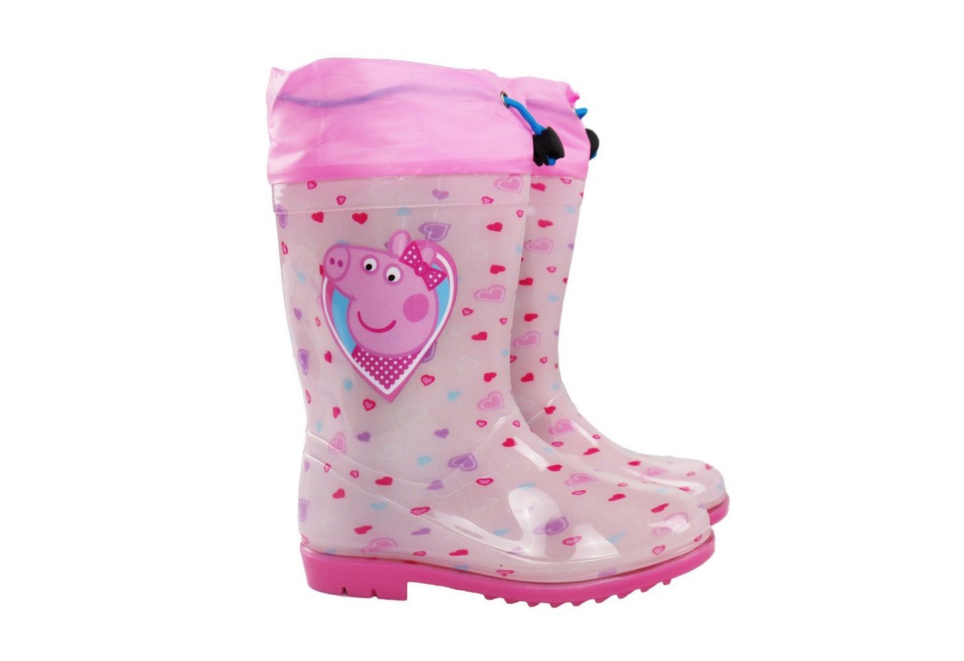 Peppa Pig Peppa Wutz Kinder Mädchen Stiefel Regenstiefel Gummistiefel Gr. 23 bis 32