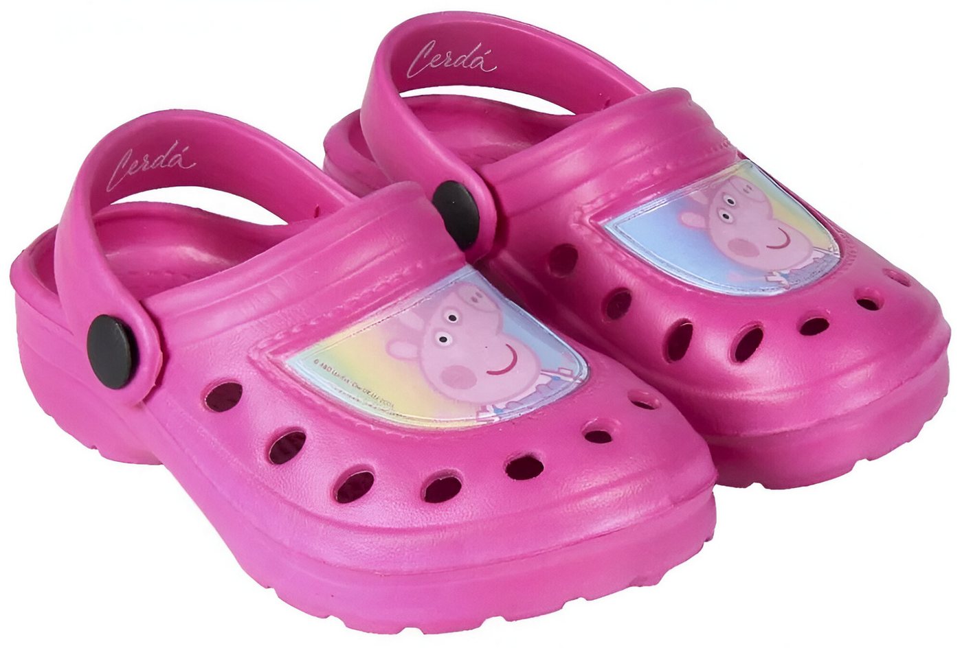 Peppa Pig Wutz Clogs Kinder Sandalen Badeschuhe Latschen Clog Gr. 22 bis 29