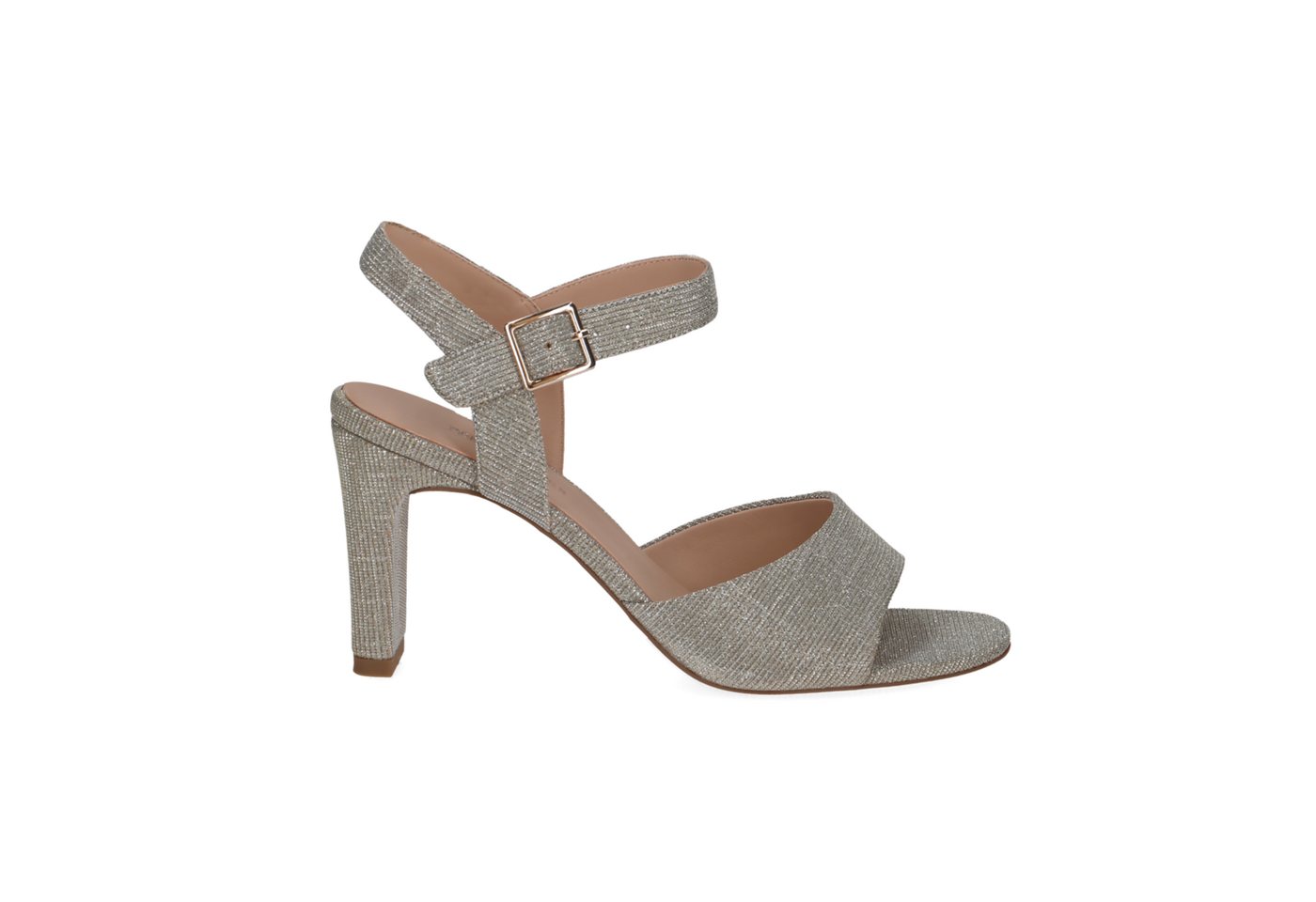 Peter Kaiser 78343 910, Sandaletten, Beige, metallik, Damen Sandalette