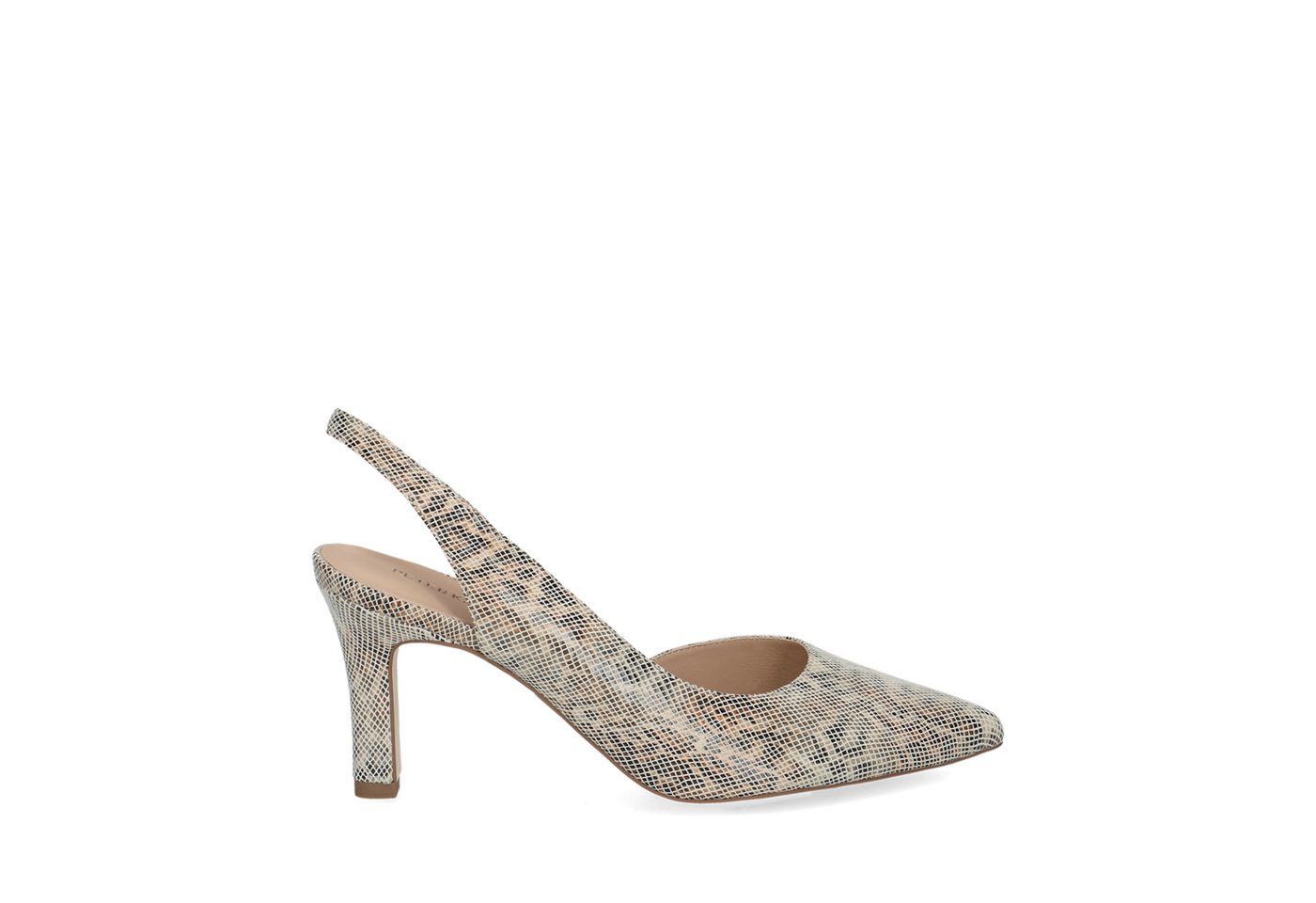 Peter Kaiser 79642 458, Peeptoes & Slingpumps, Braun kombiniert, Damen Peeptoepumps