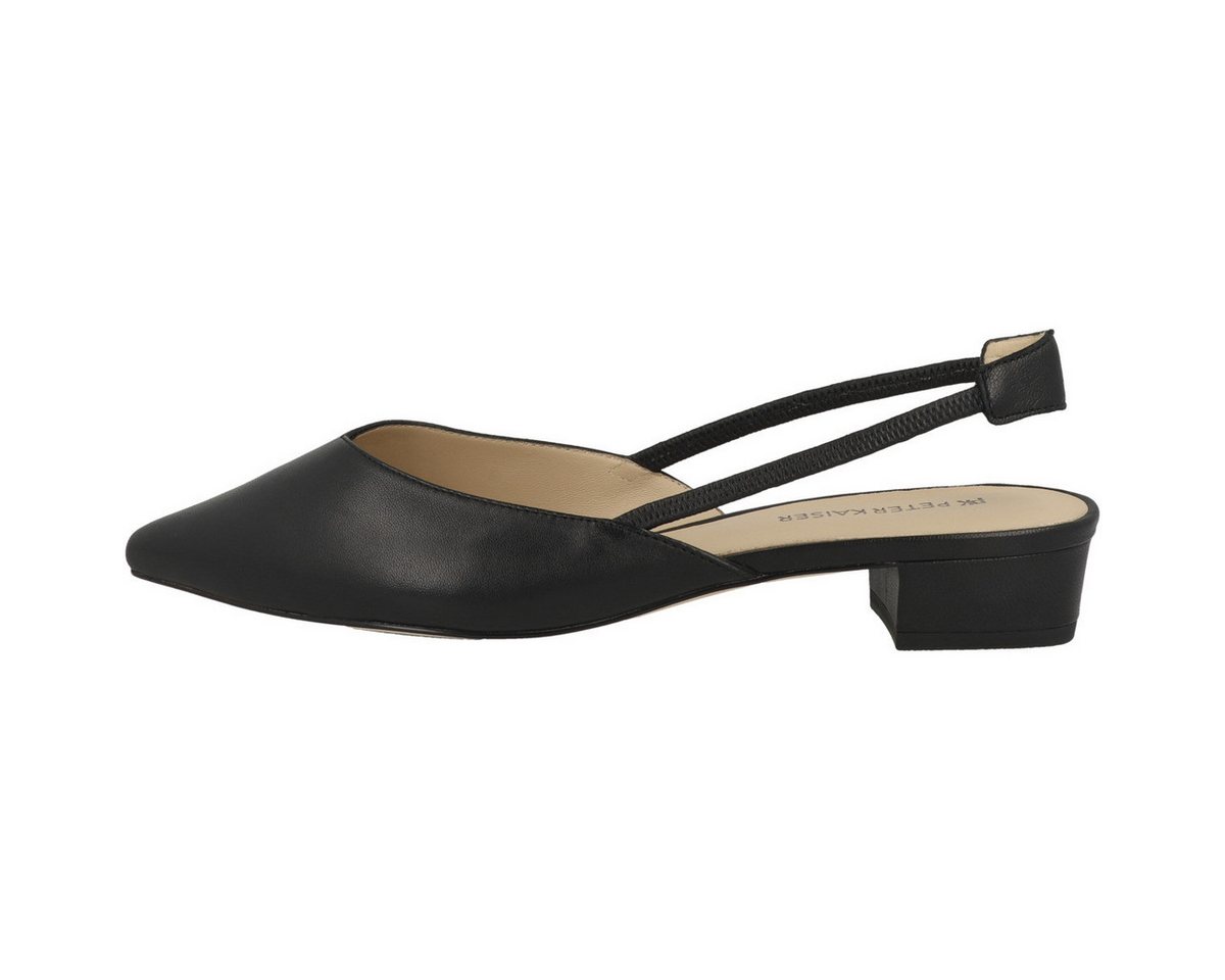 Peter Kaiser 9-79443-44 Damen Ballerina Halbschuhe, Slipper, Schlupfschuhe, Loafer, Mokassin (schwarz)