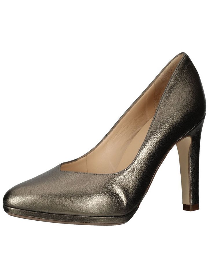 Peter Kaiser Pumps Leder High-Heel-Pumps (gold)