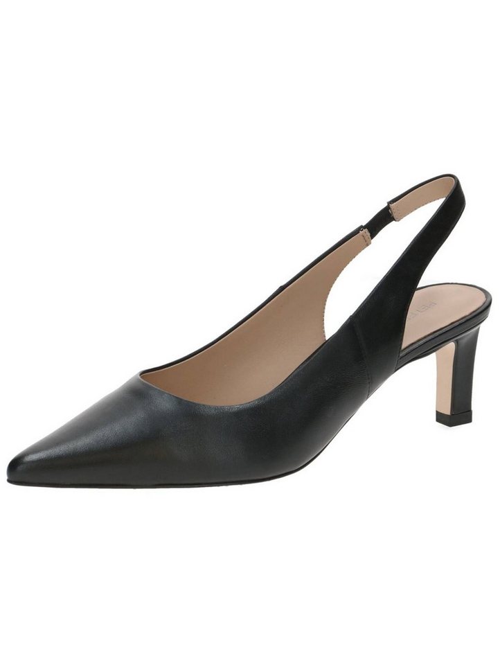 Peter Kaiser Pumps Nappaleder Slingpumps (schwarz)