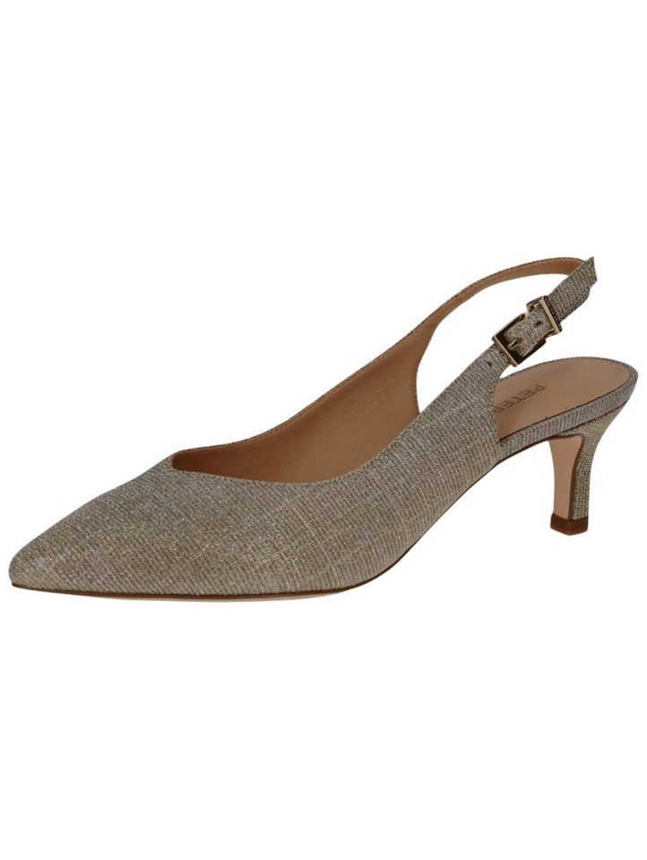 Peter Kaiser Pumps Textil Slingpumps