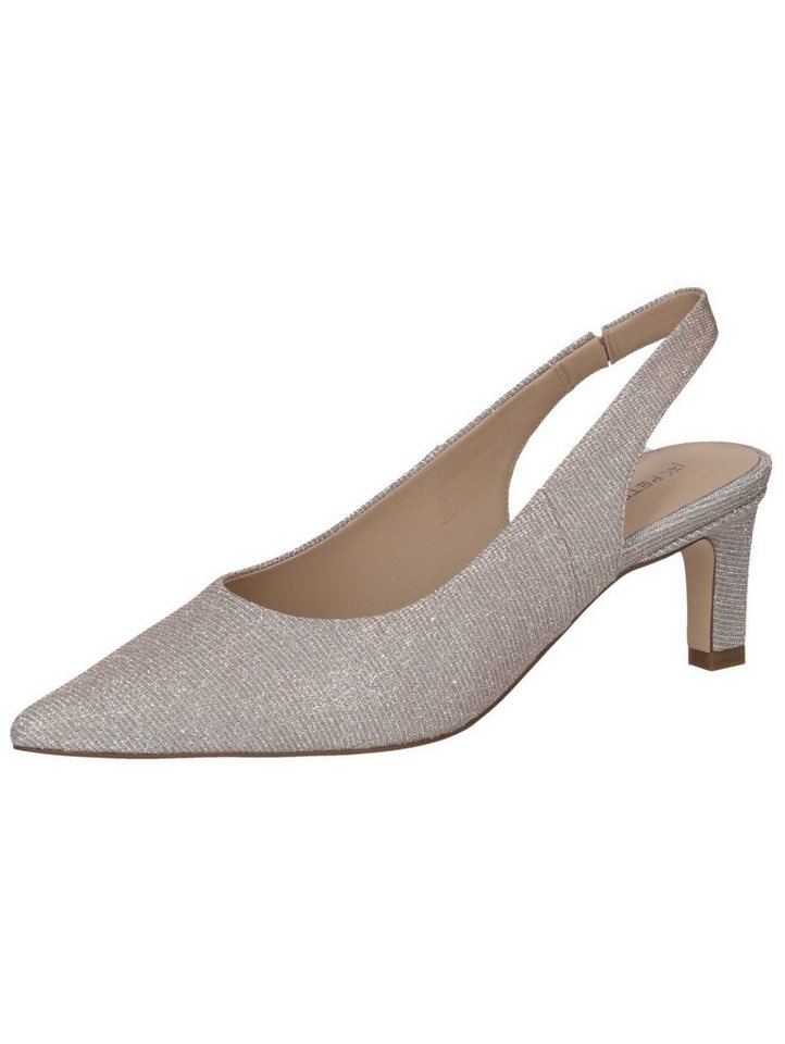 Peter Kaiser Pumps Textil Slingpumps