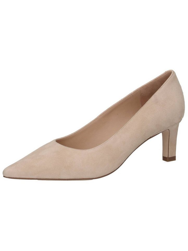 Peter Kaiser Pumps Veloursleder Pumps (beige)