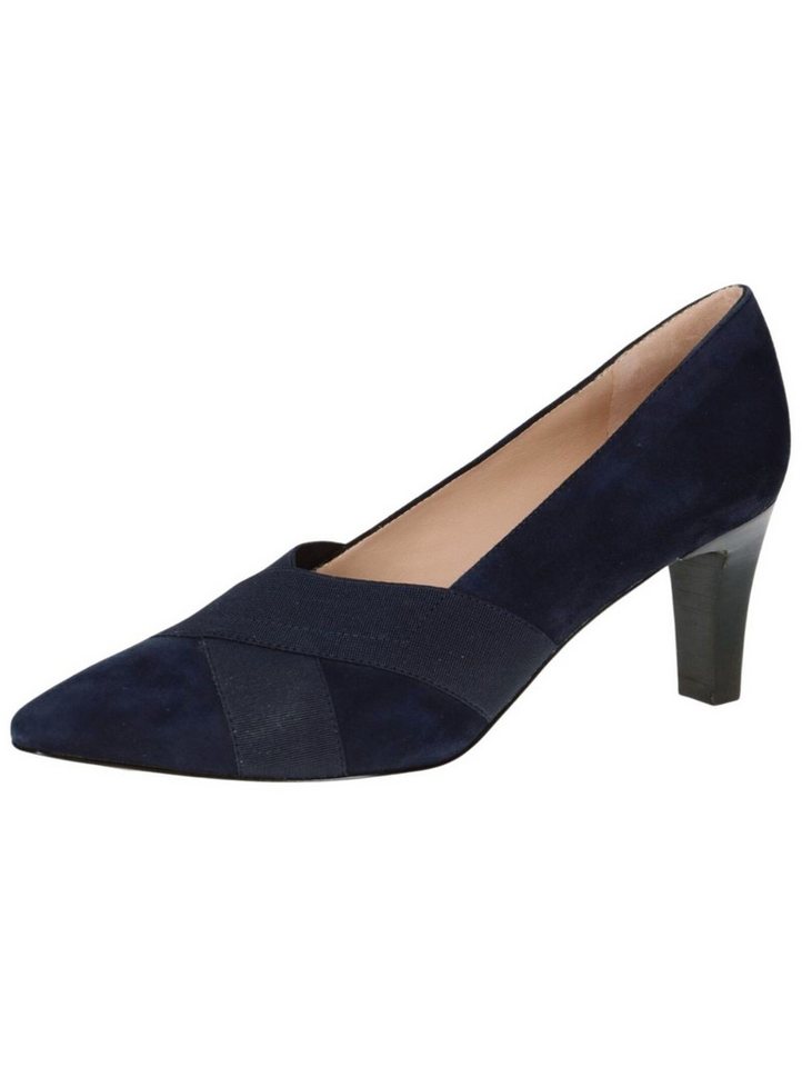 Peter Kaiser Pumps Veloursleder/Textil Pumps