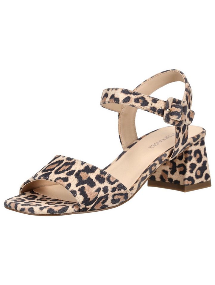 Peter Kaiser Sandalen Veloursleder Riemchensandale (Leopard)