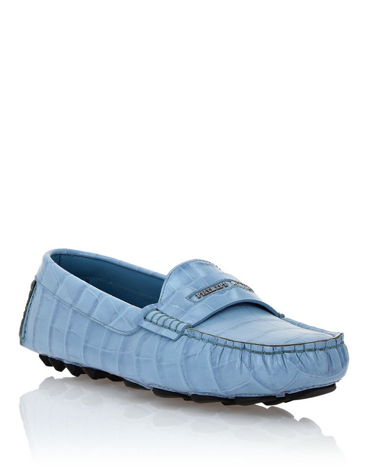 PHILIPP PLEIN Crocco Print Mokassin