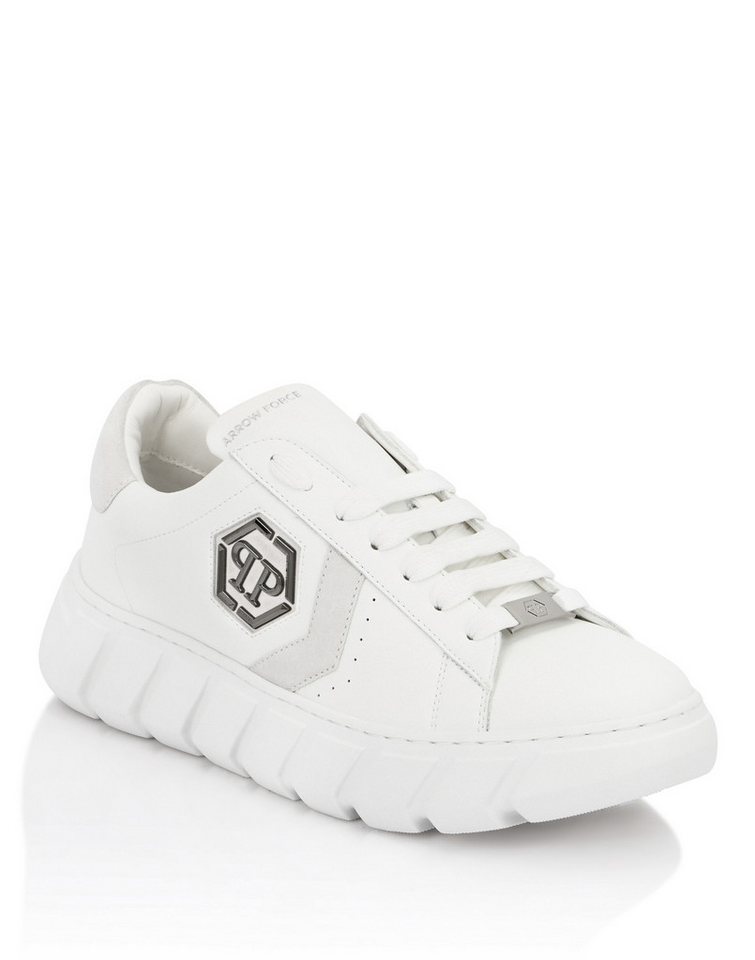 PHILIPP PLEIN Hexagon Sneaker (weiß)