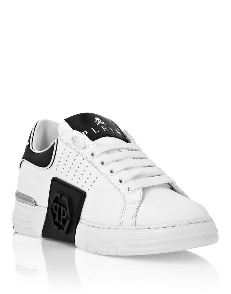 PHILIPP PLEIN Hexagon Sneaker (weiß/schwarz)