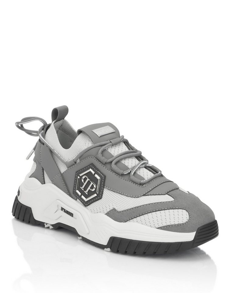 PHILIPP PLEIN Predator Sneaker (grau)
