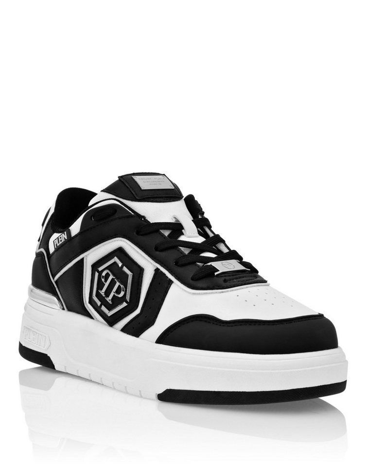 PHILIPP PLEIN Predator Sneaker (weiß/schwarz)