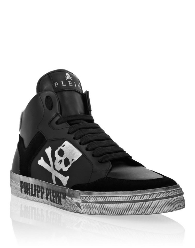 PHILIPP PLEIN Retrokickz Sneaker (schwarz/silber)