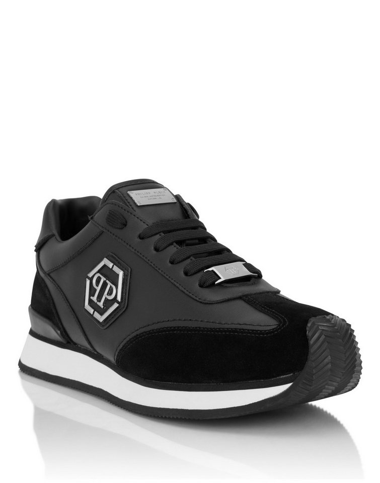 PHILIPP PLEIN Runner Hexagon Patch Sneaker