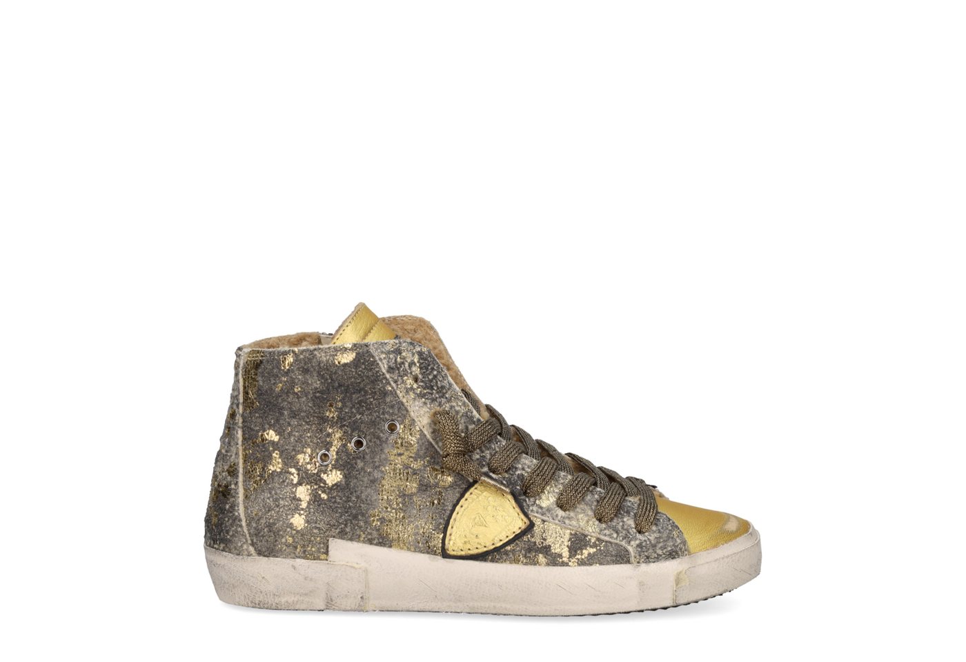 PHILIPPE MODEL PRSX HIGH, Sneaker, Gold, Damen Sneaker