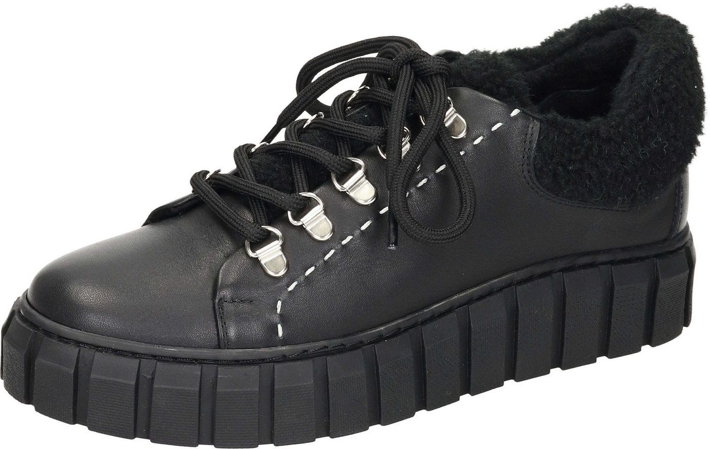 Piazza Sneaker Sneaker aus künstlichem Fell