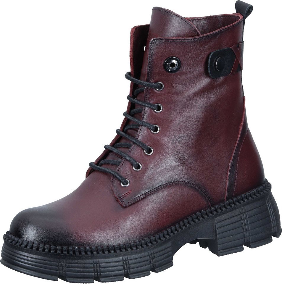 Piazza Stiefeletten Schnürstiefelette aus echtem Leder