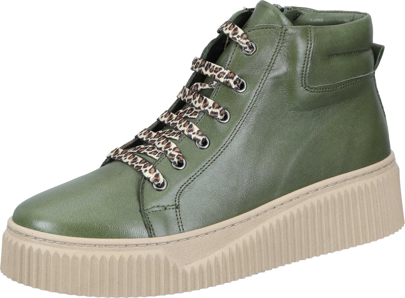 Piazza Stiefeletten Stiefel aus echtem Leder (grün)