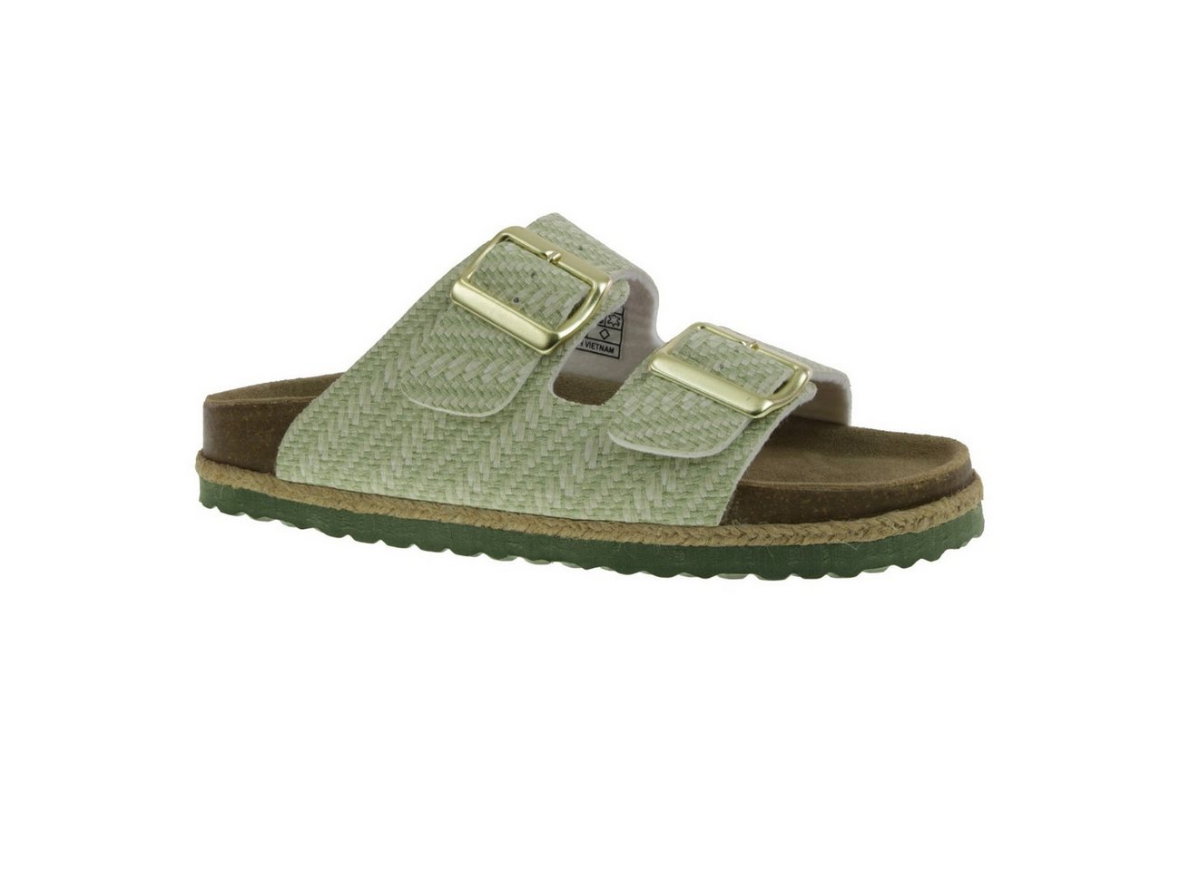 piece of mind. Piece of Mind Damen Pantolette Sandale beige EUR 37 Pantolette