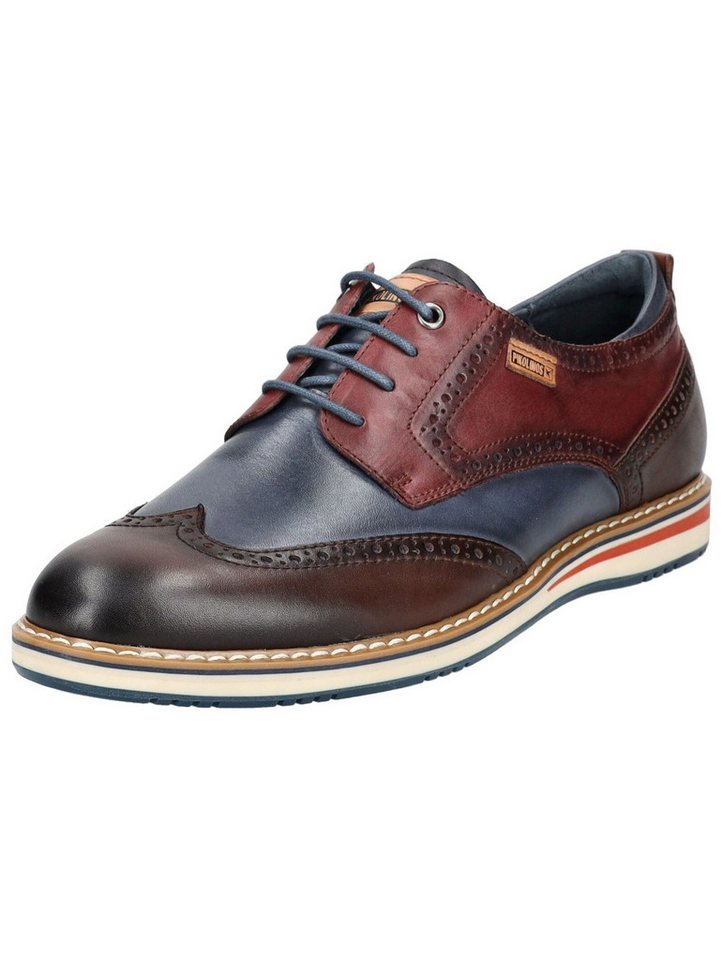 Pikolinos Halbschuhe Leder Schnürschuh (braun)