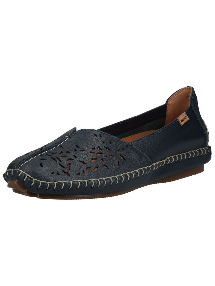 Pikolinos Slipper Leder Slipper (blau)
