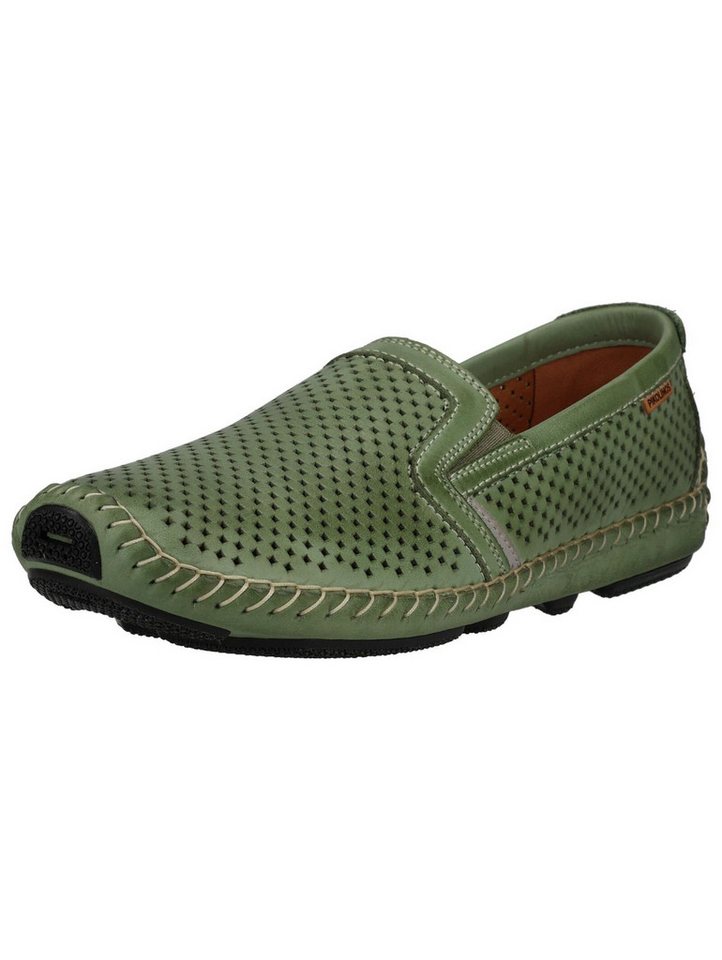 Pikolinos Slipper Leder Slipper (grün)
