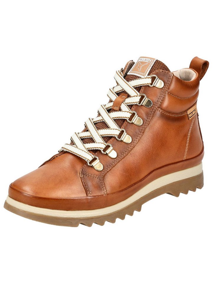 Pikolinos Stiefelette Leder Schnürstiefelette (braun)