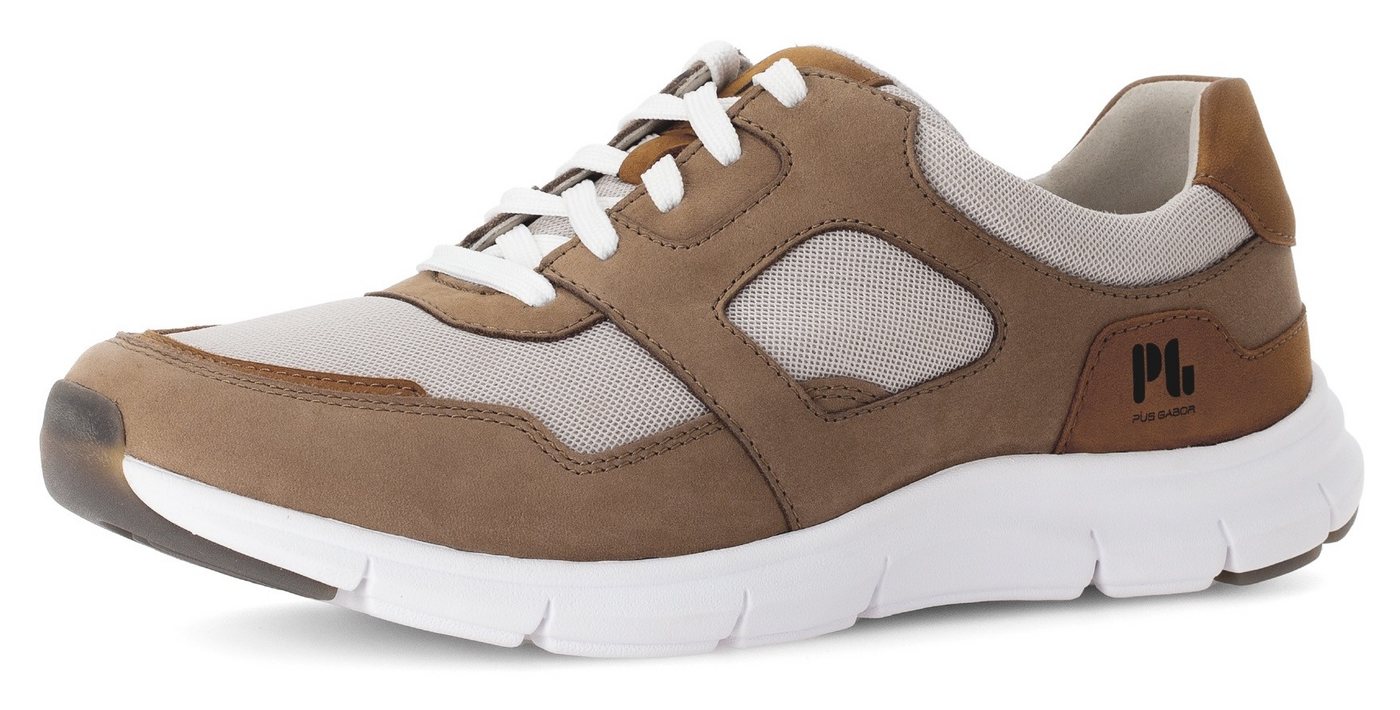 Pius Gabor Keilsneaker, Schnürschuh, Halbschuh, Freizeitschuh in bequemer Weite G (weit)