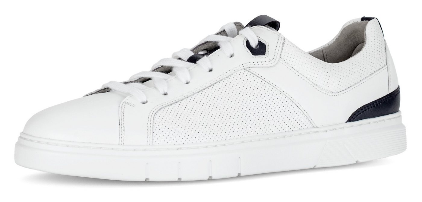 Pius Gabor Plateausneaker, Freizeitschuh, Halbschuh, Schnürschuh mit Perforierung, Weite G