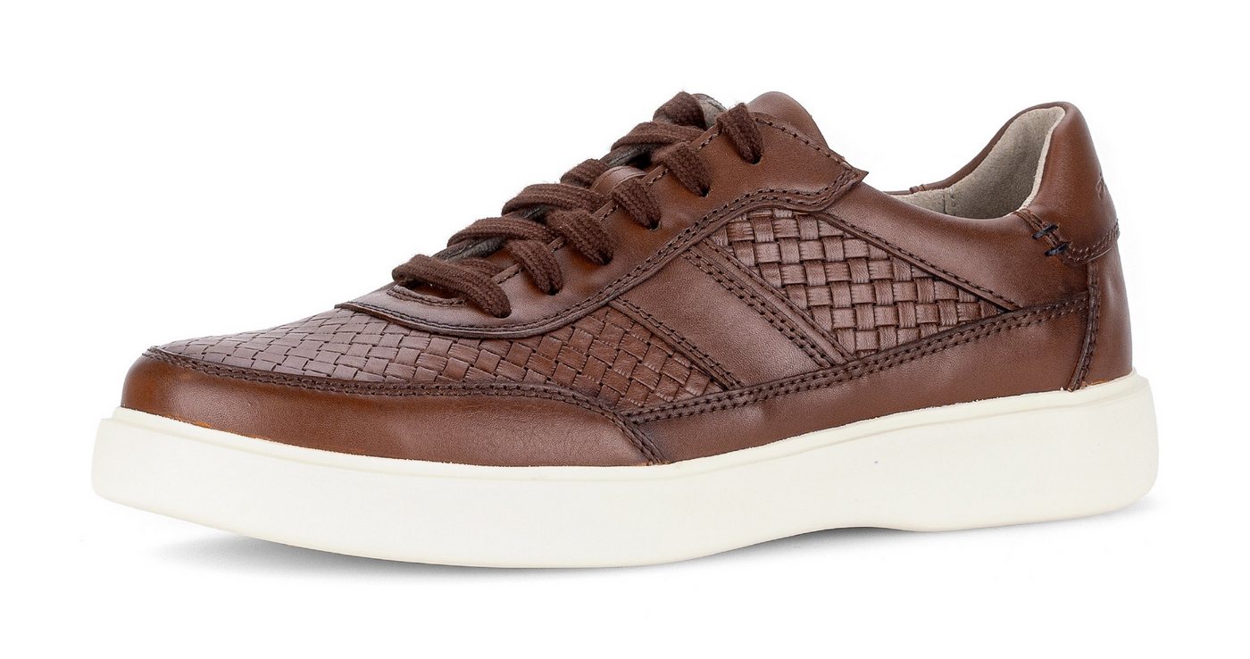 Pius Gabor Sneaker, Freizeitschuh, Halbschuh, Schnürschuh im Used Look, Weite G