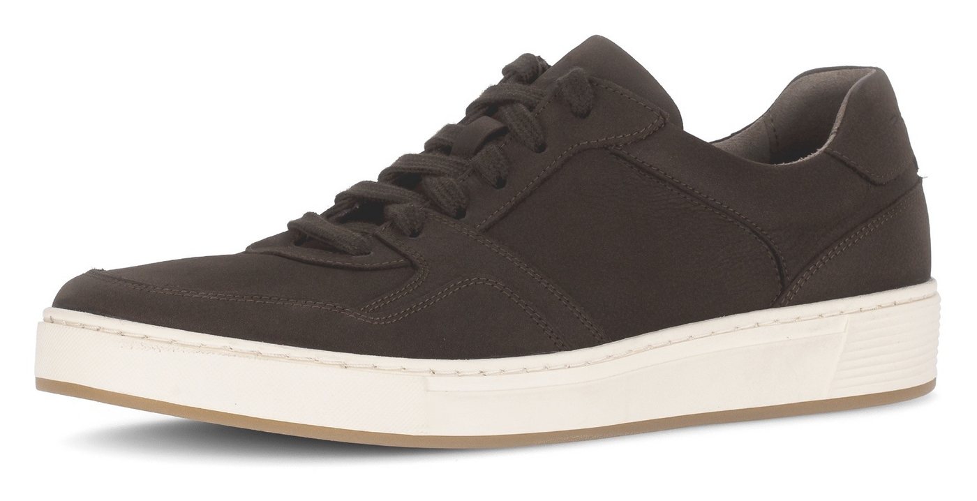 Pius Gabor Sneaker, Freizeitschuh, Halbschuh, Schnürschuh in Bequemweite G (weit) (grün)